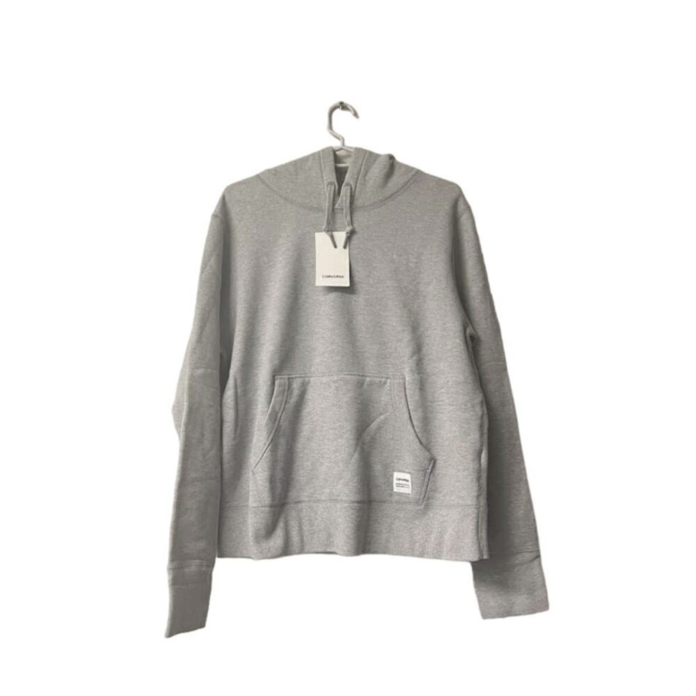 NWT! Converse Essential‎ Pullover Hoodie Boys grey X-LARGE